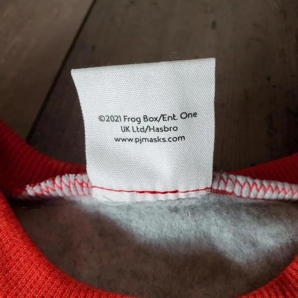 NWT PJ Masks Boys' Wings Stripes Shields Pullover & Jogger 2 Pc Outfit Set 18M - Picture 5 of 15